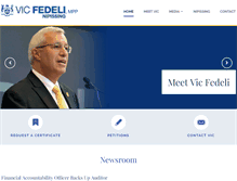 Tablet Screenshot of fedeli.com